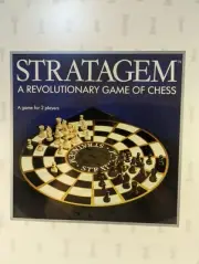 Stratagem. A Revolutionary Game Of Chess. Rare 1990 Vintage Board Game. New