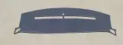 1998-2003 Lincoln Town Car dash cover mat dashboard pad charcoal gray grey (for: Lincoln)