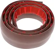 Gadpiparty Self Adhesive Floor Transition Strip Height Reducer Durable Edging Trim for Carpet and Tile Easy Cut Installation for Flooring Protection Decoration