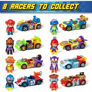 T-RACERS 迷你飛車隊 單車組 W2(隨機出貨)