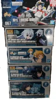 New unassembled build type beauty plastic set of 5 types