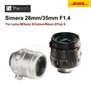 Thypoch Simera 28mm 35mm F1.4 ASPH Camera MF Lens F Leica M Sony E Canon Nikon Z