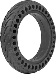 LUNCHS 8.5 Inch Solid Tire Compatible with Xiaomi M365 Pro Pro2 1S Electric Scooter Tyre Rubber Damping Explosion-Proof Non-Pneumatic 8.5X2.0 Wheel(1pc)