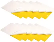 Yardwe Garden Fly Sticker Board 20pcs Gereric Sticky Traps Binding Wire and Long-Lasting