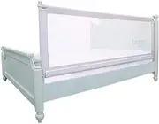 Baby Playpen Safety Guardrail Guard Baby Bed Rail Foldable Safety Rail Sturdy and Solid with Ventilated Mesh for Toddlers Kids Children Toy (Size : 180 cm)