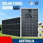 400W 12V Bifacial Solar Panel Kit Mono Fixed Caravan Camping Charging Battery RV