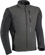 Ixon Brixton Motorcycle Textile Jacket, black-grey, Size S for Men Black Grey