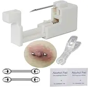 [AM RONG MAGIC] Professional Body Piercing Kit for Lip/Navel/Tongue/Ear/Nose/Belly Button,
