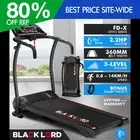 BLACK LORD Treadmill Electric Exercise Running Machine Foldable Walking Pad