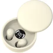 2024 Ultra Mini Invisible Sleep Wireless Earphone Small Earbuds Noise Cancelling Hidden Sport Game Headphones HD HIFI Bass Sound Headset Sliding Co...