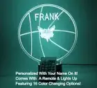 Charlotte Hornets NBA Basketball Sports Fan Light Up Lamp LED Personalized Free