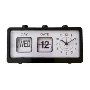 Mechanical Alarm Clock Novelty Flip Clock Desktop Digital Clock with4788