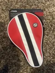 Stiga Premium Racket Cover Paddle Shape Design For Tournament Play Table Tennis