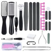 Foot Care Set Pedicure Set Professional Stainless Steel Nail Clipper Callus Remover Manicure Set Foot Care Set for Women Men