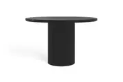 Brosa Savoy Round Dining Table 120cm (Black)