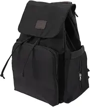 JOINPAYA Multi-purpose Diaper Backpack Separate Wet Dry Sections Drawstring Zipper Large Storage for Toys Milk Bottles