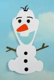 Olaf metal cutting die Scrapbooking Dies Craft Dies Card Making Dies Scrapbook