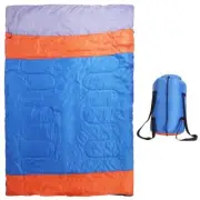 cenadinz Sleeping Bag 57.48" Adult Lightweight Water Resistant Camping Blue