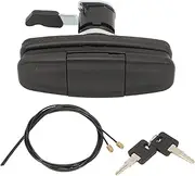 113436 Black Twist Handle Kit for Leer Truck Caps 100XQ, 100XL, 100XR and TSC700 Tonneau with Cables and 2 Keys