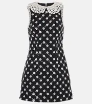 [Rebecca Vallance] Rebecca Vallance Alivia embellished shift dress UK 6 black