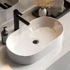 CEFITO Bathroom Basin Vanity Sink, Ceramic Hand Wash Basins Vessel Sinks
