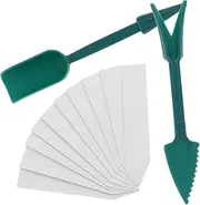 Milisten 1 Set Garden Tools Kit for Transplanting Includes Cleaning Brush Seedling Transplant Tool Scoop for Miniature Gardening and Care