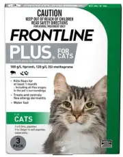 Frontline Plus Cat 3pk