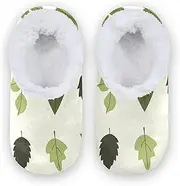 [Caihoyu] Kids Girls Boys Closed Back House Slippers Fuzzy Fleece Anti-Slip Rubber Sole Lightweight House Shoes Indoor Outdoor Winter Bedroom