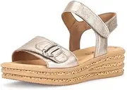 [Gabor] Women's Flat Sandals, Border Sole Sandals