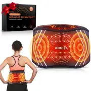 Red Light Therapy Belt & Back Massager for Pain Relief, Infrared Light Therap...