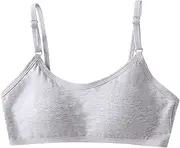 [Generic] Bras for Women Packs 5 Pack Girls Padded Training Bras Crop Bras for Girls with Removable Padding Underwire Bras for Women