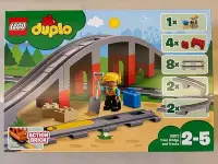 在飛比找Yahoo!奇摩拍賣優惠-全新樂高得寶 Lego Duplo 10872 鐵路橋與鐵軌
