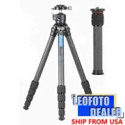 Leofoto Carbon Fiber Tripod LS-255C+LH-30 with Ball Head&Separate Center Column