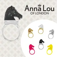 在飛比找momo購物網優惠-【Anna Lou Of London】倫敦品牌 立體小馬戒