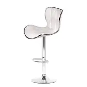 Artiss Set of 2 White PU Leather Bar Stools