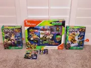 New Mega Construx Teenage Mutant Turtles Sewer Subway Chase, Donnie Drone