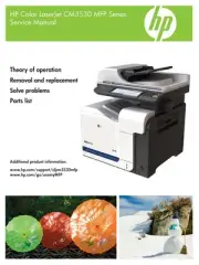 HP Color LaserJet CM3530 Service Manual(Parts & Diagrams)