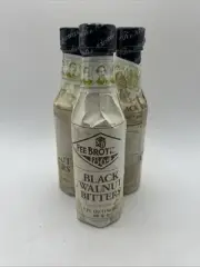 Lot of 3 Fee Brothers 1864: Black Walnut Bitters, 5 Oz Bottles - For Cocktails