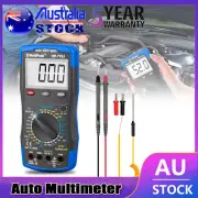 Automotive Digital Multimeter Tachometer Car AC DC Volt RPM DWELL NCV Tester 20A