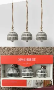 OpalHouse Inspired Objects - Wind Chime Set of 3 - NEW IN BOX