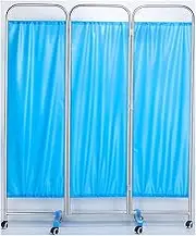 Mobile Medical Privacy Screen,6ft High Portable Bed Partition for Adults,3/4/5/6panels Room Divider with Wheels for Hospitals/Beauty Salon/Office (Color : White, Size : 6-Panel)