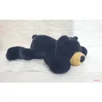 在飛比找蝦皮購物優惠-【黑熊娃娃】黑熊抱枕 趴姿黑熊 黑熊布偶 趴姿黑熊 小熊娃娃