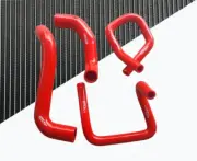 RED silicone radiator heater hose FOR Ford Territory SX SY 4.0L 6 Cyl 2004-2011 (for: Ford)