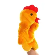 Rooster Kid Children Doll Toys Storytelling Play Animal Hand Puppet 26cm Gift AU
