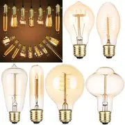 E27 40W Vintage Industrial Retro Edison Bulb Filament Lights Decor Lamps 220V