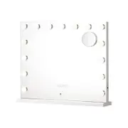 Oikiture Makeup Mirrors 59x48cm Bluetooth Hollywood LED Vanity Mirror
