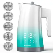 Electric Kettle Temperature Control, 304 Stainless Steel Interior, BPA-Free, ...
