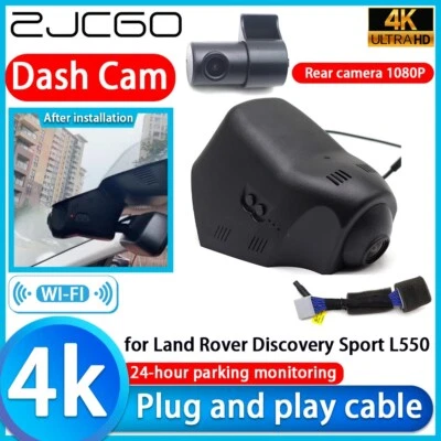 Plug and Play 4K 2160P Wifi Dash Cam Camera for Land Rover Discovery Sport L550