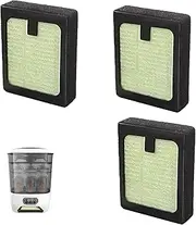 3PCS HEPA Filter Replacement Compatible with Baby Brezza Bottle Dryer Advanced and Baby Brezza Bottle Washer Pro