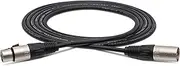 Hosa AES/EBU XLR3F to XLR3M Cable, 100 Feet